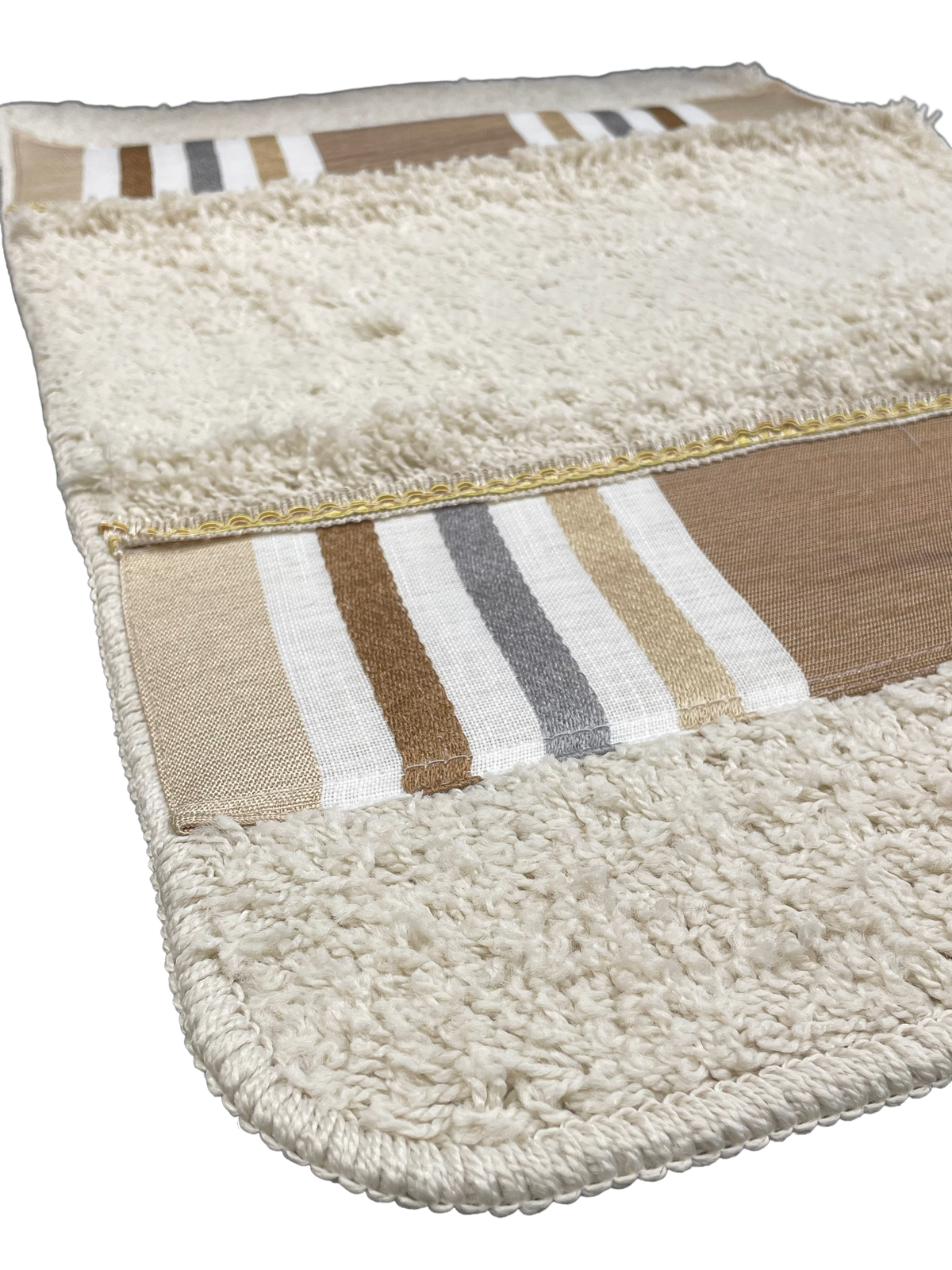 Ivanna Complete Bathroom Bundle — Full 10-Piece Modern Stripe Luxury Collection