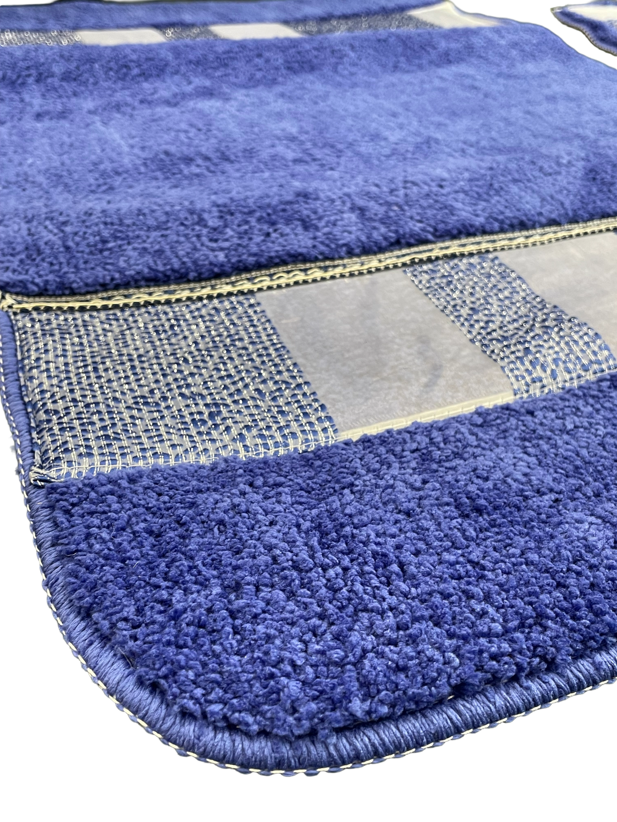 Marquis Complete Bathroom Bundle — Full 10-Piece Hammered Metallic Stripe Luxury Collection