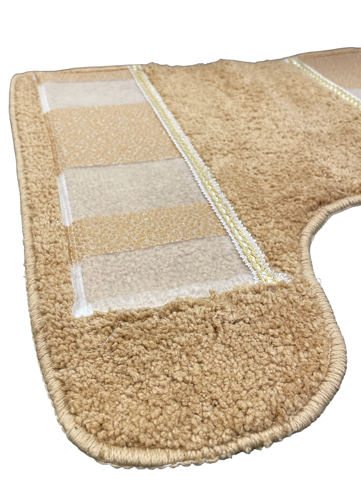 Marquis Complete Bathroom Bundle — Full 10-Piece Hammered Metallic Stripe Luxury Collection