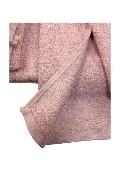 Melrose Towel Set — Botanical Floral Border 3-Piece Luxury Bath Collection