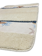 Spa Shell Bath Rug — Coastal Starfish & Seashell Plush Mat