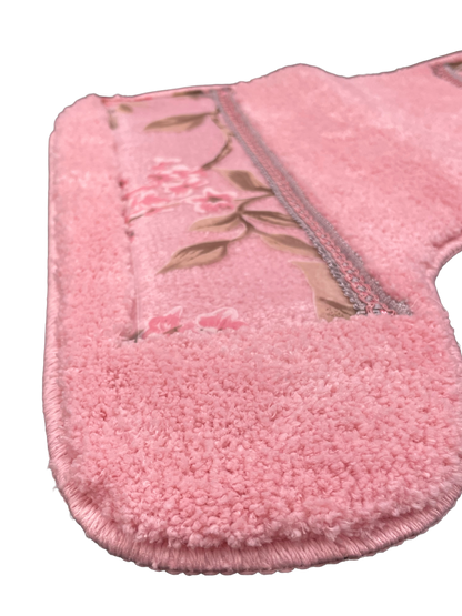Melrose Complete Bathroom Bundle — Full 10-Piece Raised Botanical Cherry Blossom Luxury Collection