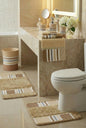 Ivanna Complete Bathroom Bundle — Full 10-Piece Modern Stripe Luxury Collection